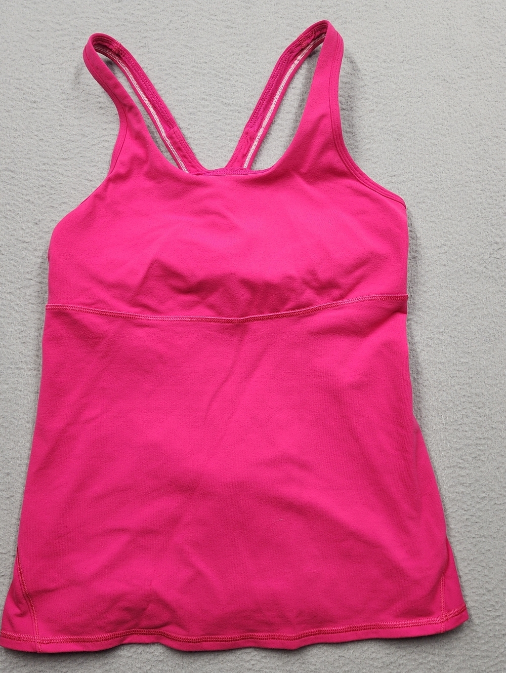Lululemon athletica Pink Cross-Back Tank Top Size 10